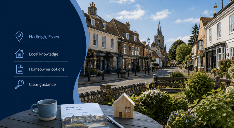 Equity Release Adviser in Hadleigh with local property planning and homeowner guidance.