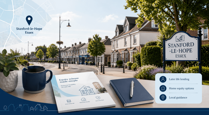Equity Release Adviser in Stanford-le-Hope with local homes, location map and later-life lending guidance.
