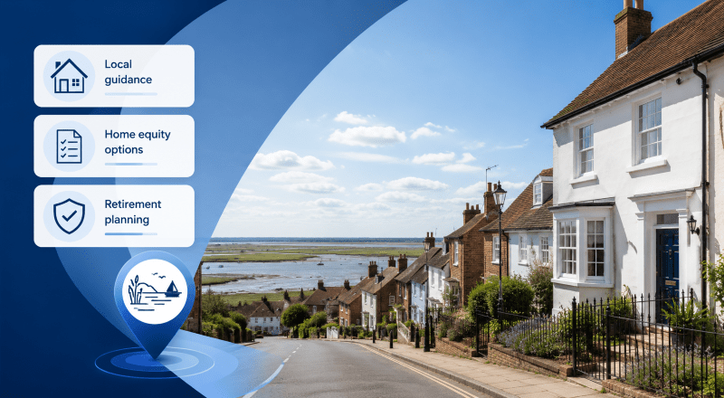 Equity Release Adviser in Southminster with local homes and Essex coastal scenery