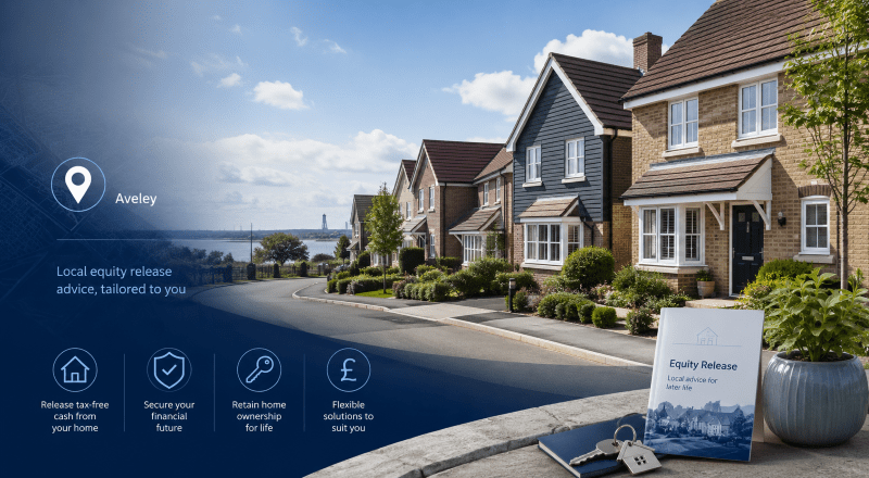 Equity Release Adviser in Aveley providing local later-life mortgage advice for homeowners.