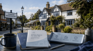 Equity Release Adviser in Stansted Mountfitchet with local village homes and later-life planning materials.