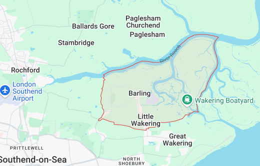 Map of Barling