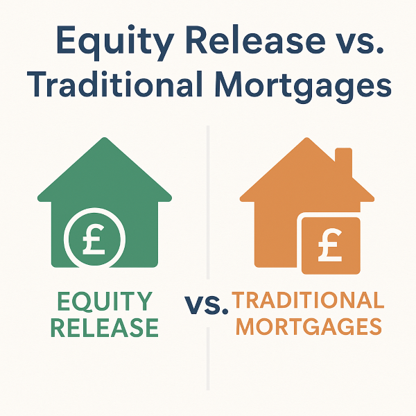 Equity Release vs. Traditional Mortgages