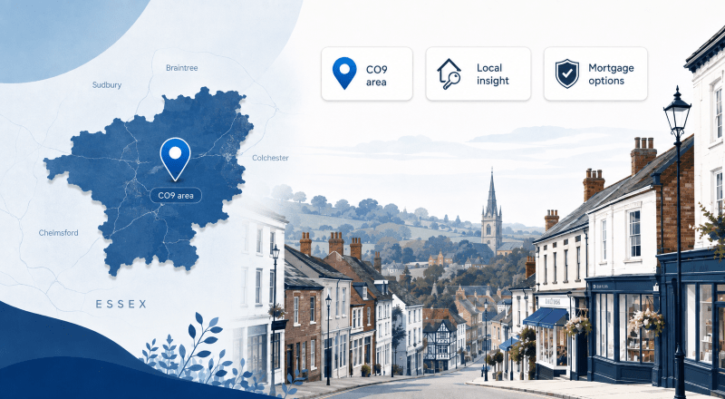 Equity Release Adviser in Surrey with location-focused map and Surrey property imagery in Connect Lifetime brand colours