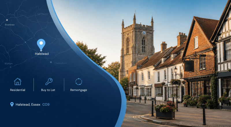 Equity Release Advisers in Cheshire with a location-focused map and Cheshire property imagery in Connect’s dark blue and light blue brand style.